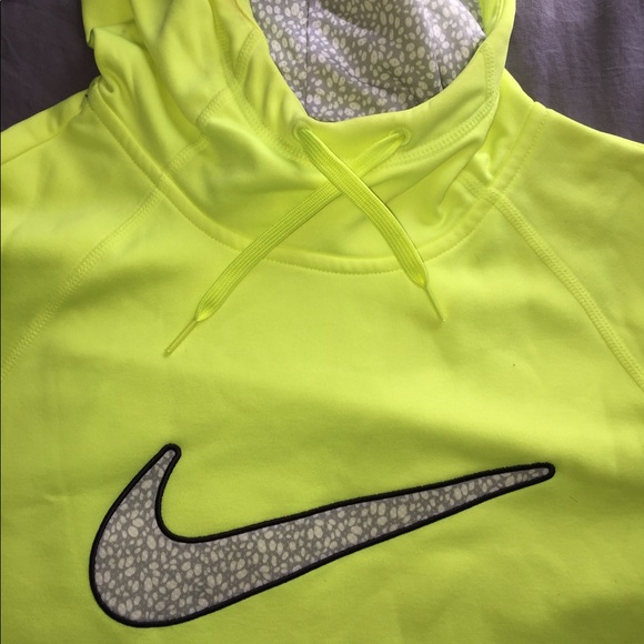 Neon Nike Hoodie - Picture 1 of 3